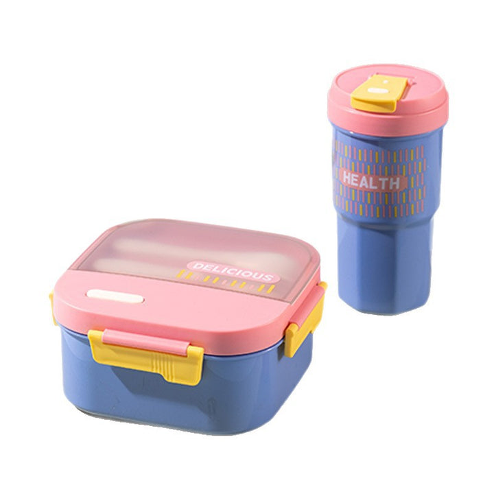 Versatile Leak-Proof Lunch Box with Utensils