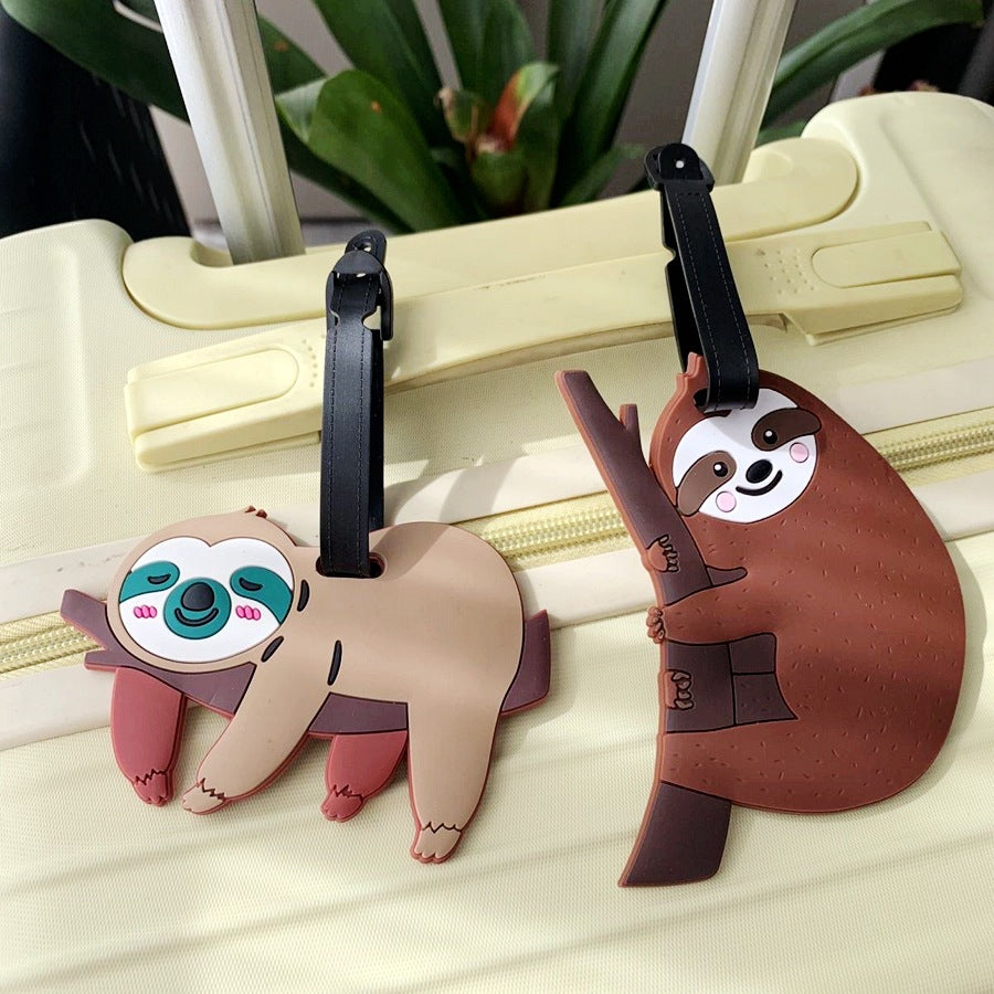 Cute Sloth-Shaped Luggage Tag Bowlift