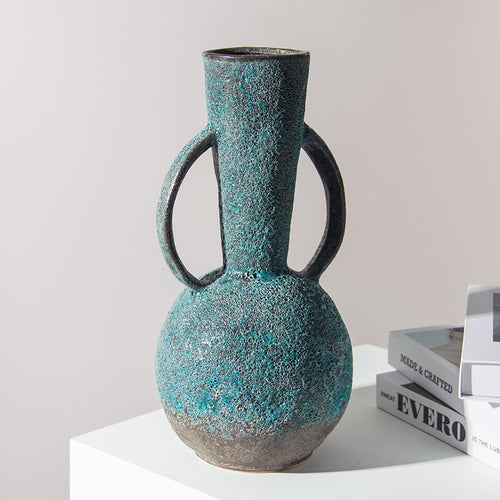 Textured Decorative Ceramic Vase
