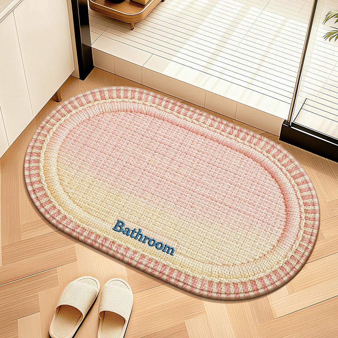 Cozy Decorative Bath Mat Bowlift