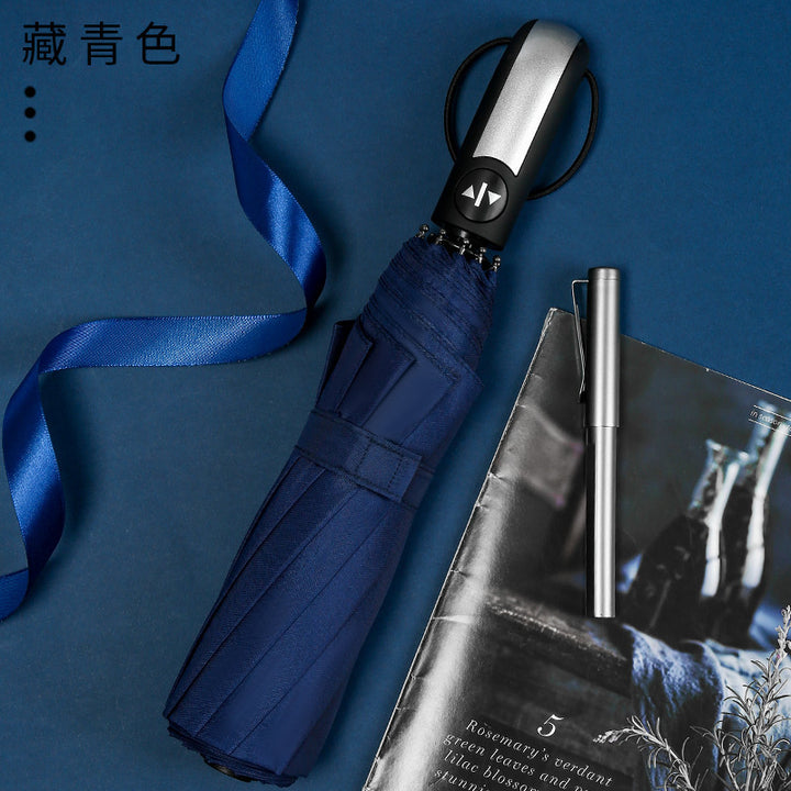 Women's foldable umbrella with 12 sturdy ribs and elegant design Bowlift