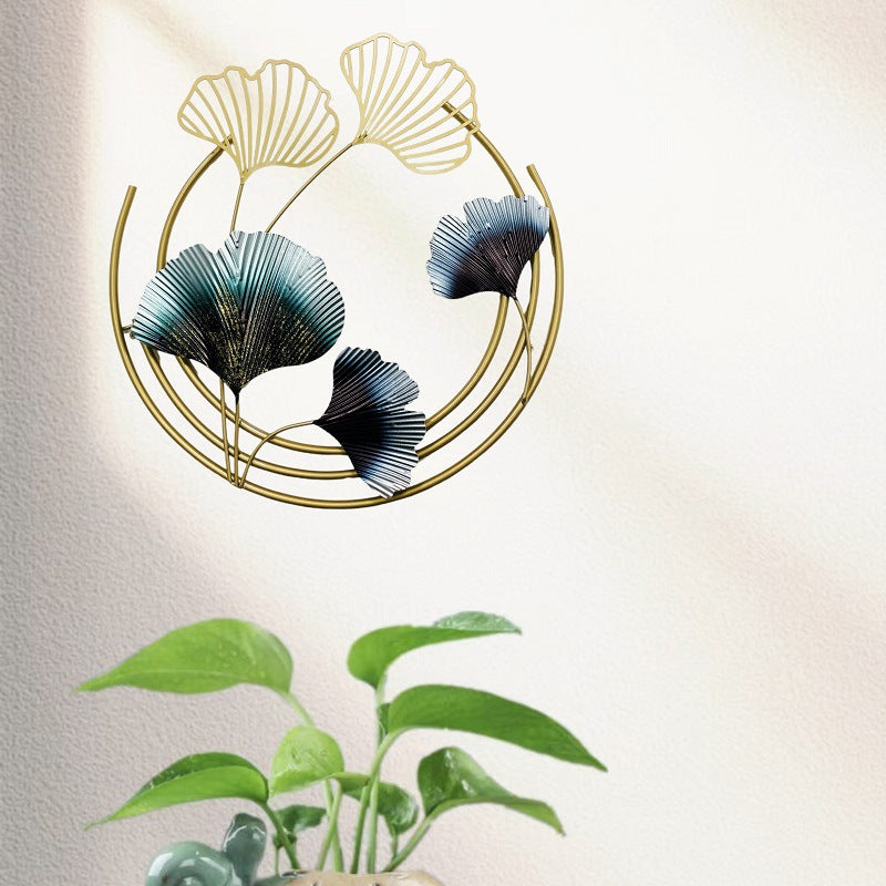 Elegant Botanical Metal Wall Art Bowlift