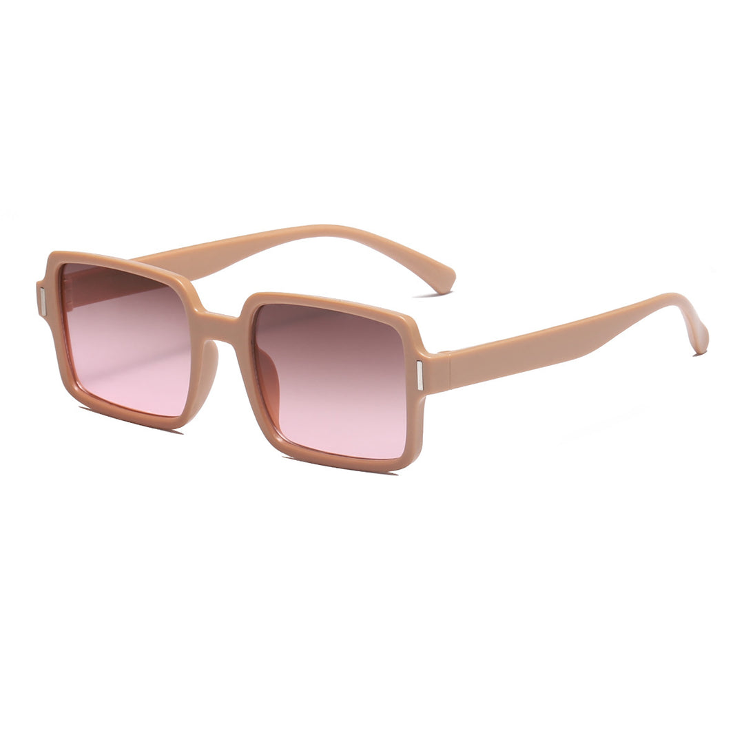 Women's square sunglasses in elegant leopard print Bowlift