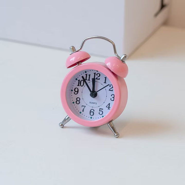 Classic Alarm Clock In Colorful Retro Design Bowlift