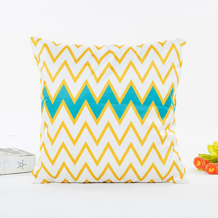Geometric Pattern Decorative Pillow