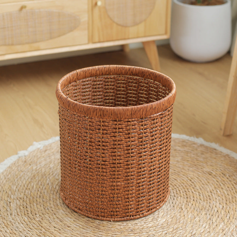 Unisex Handwoven Storage Container Made of Natural Material Bowlift