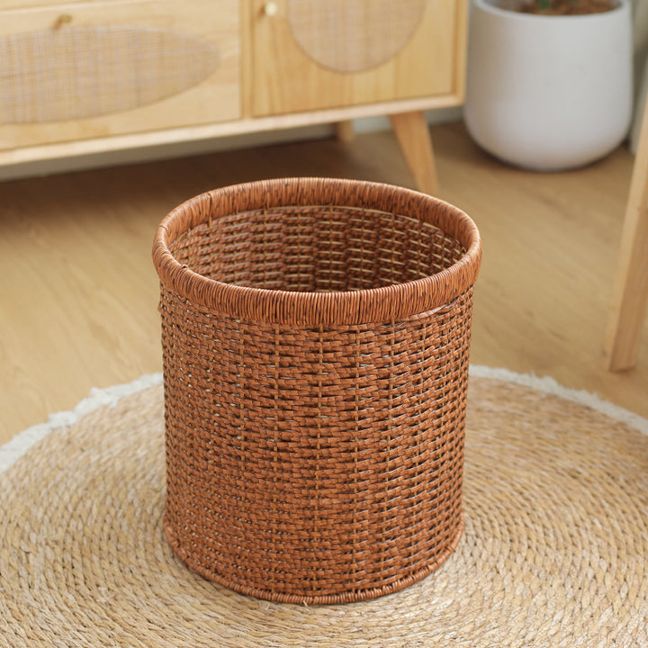 Unisex Handwoven Storage Container Made of Natural Material Bowlift