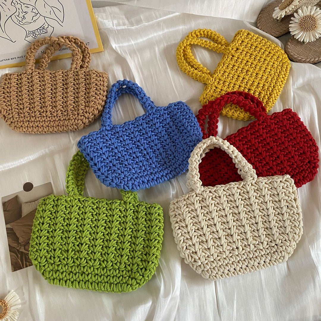 Hand-knotted cotton bag Bowlift