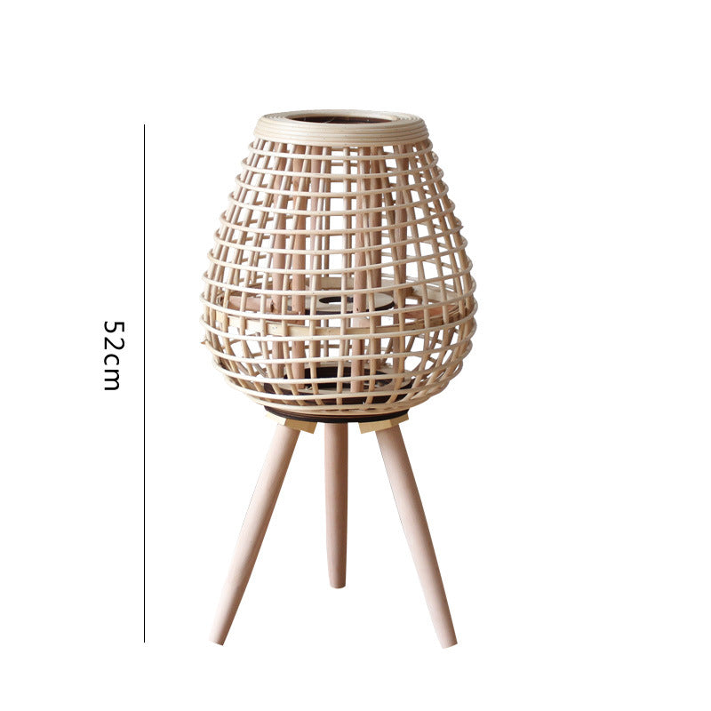Decorative Rattan Lantern Bowlift