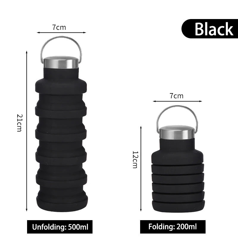 Ladies Foldable Silicone Water Bottle Bowlift