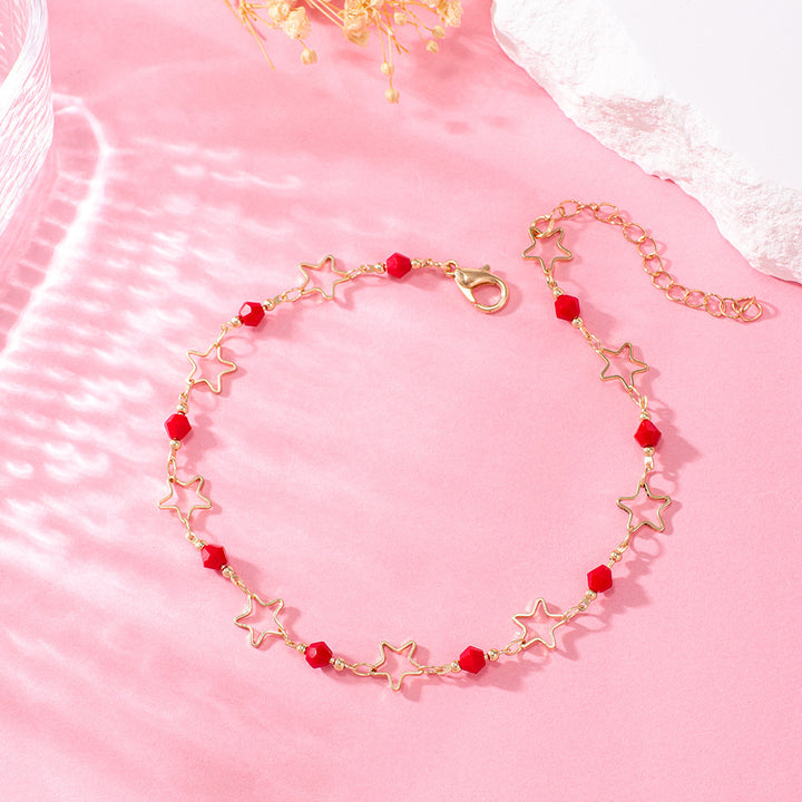 Star Motif Charm Bracelet Bowlift