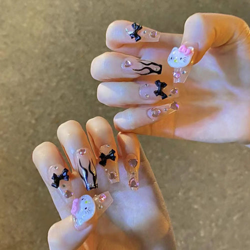 Creative Nail Art with Playful Designs Bowlift