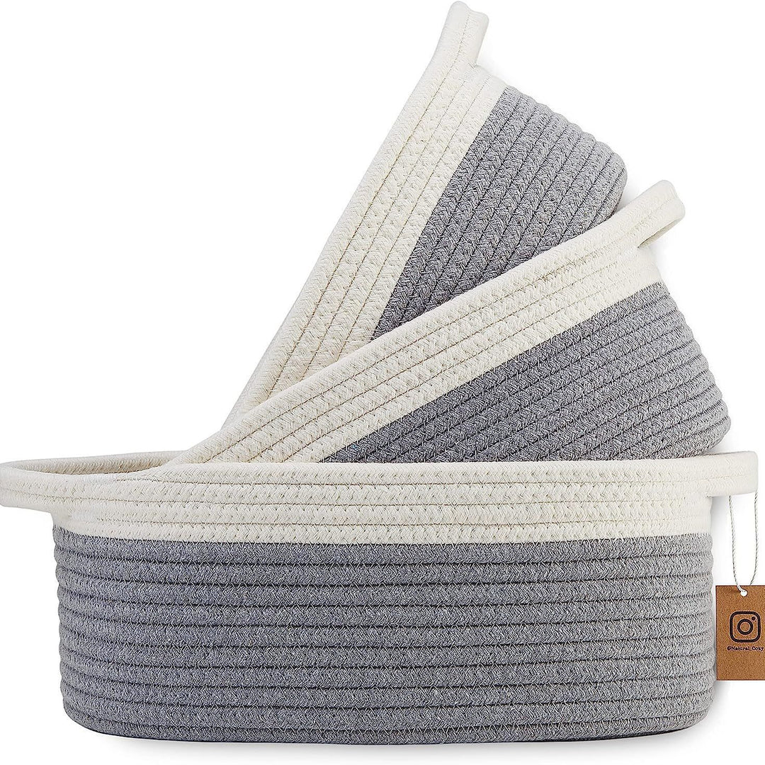 Ladies durable and stylish storage basket in layered look Bowlift