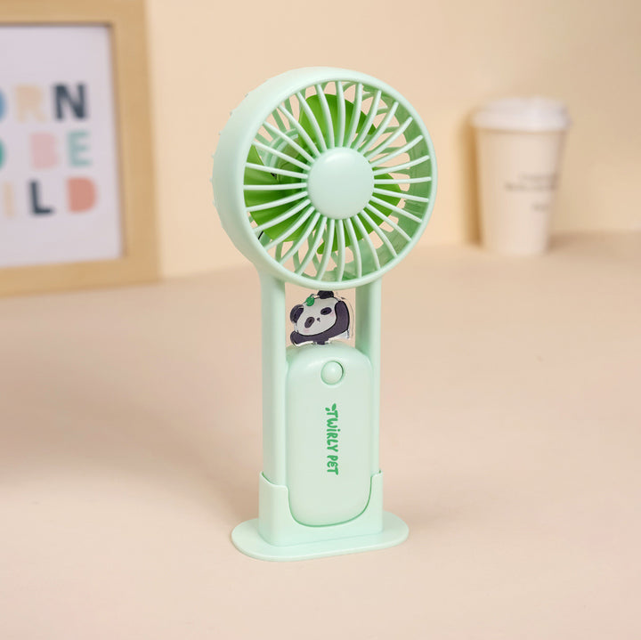 Women's Portable Animal Mini V Fan Bowlift