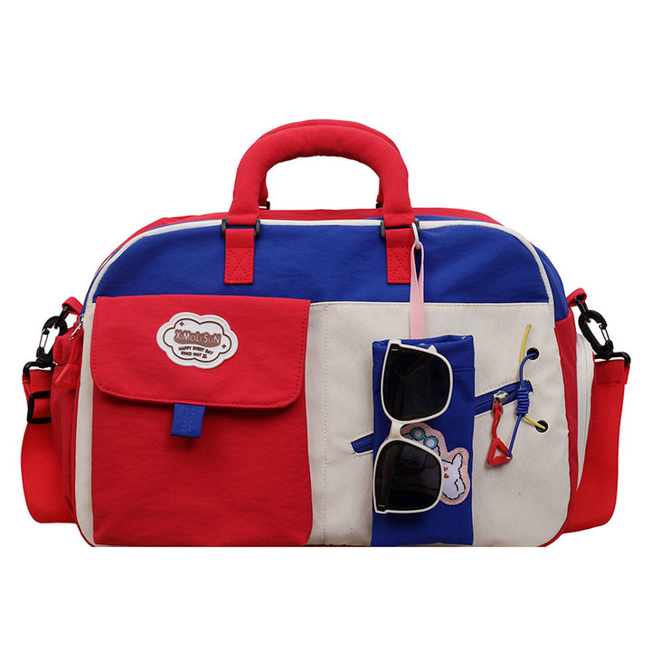 Multi-Compartment Travel Duffle Bag