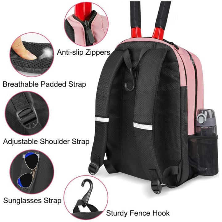 Sports backpack with shoe compartment and water bottle holder Bowlift