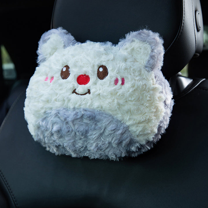 Plush car seat cover Bowlift