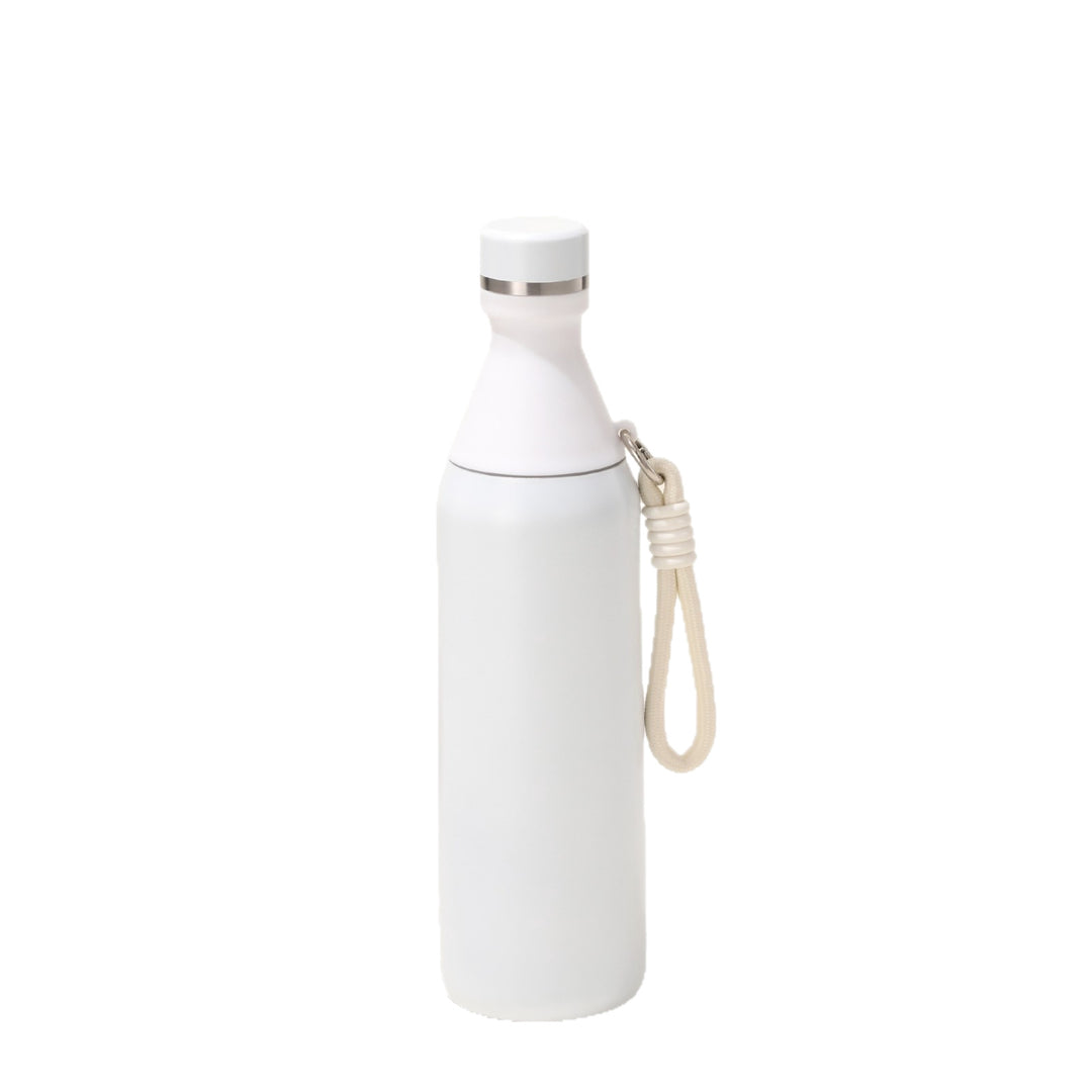Women's insulated water bottle with practical carrying strap Bowlift