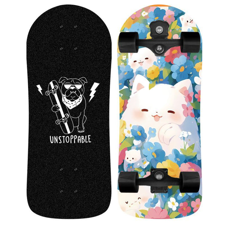 Unicorn-Themed Graphic Skateboard Bowlift