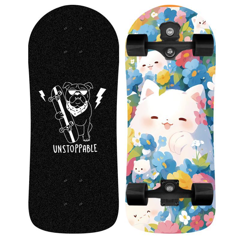 Kids Cartoon-Themed Skateboard Bowlift