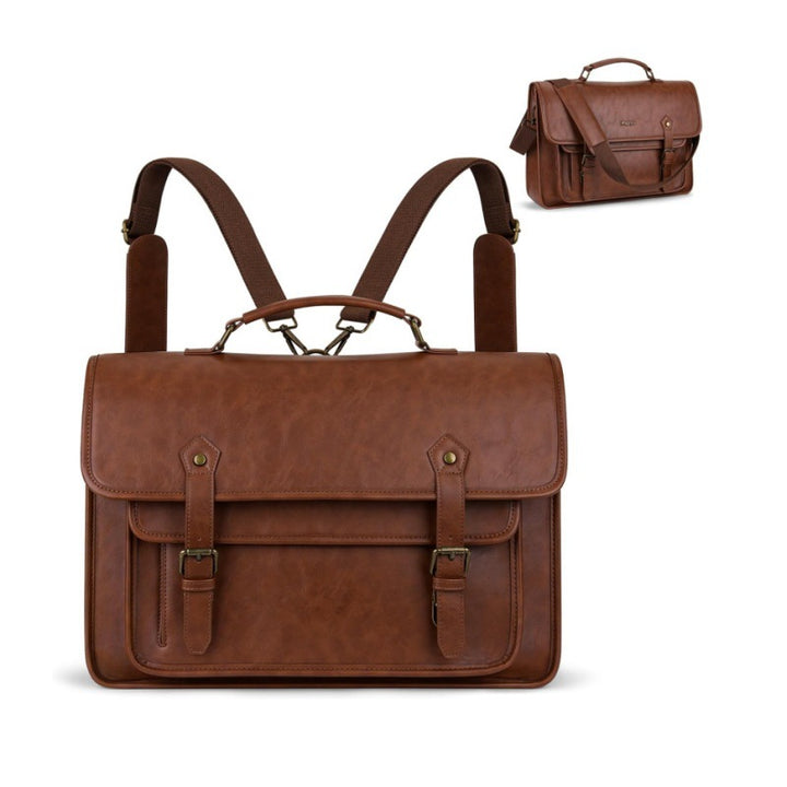 Elegant Laptop Briefcase with Multifunctional Compartments Bowlift