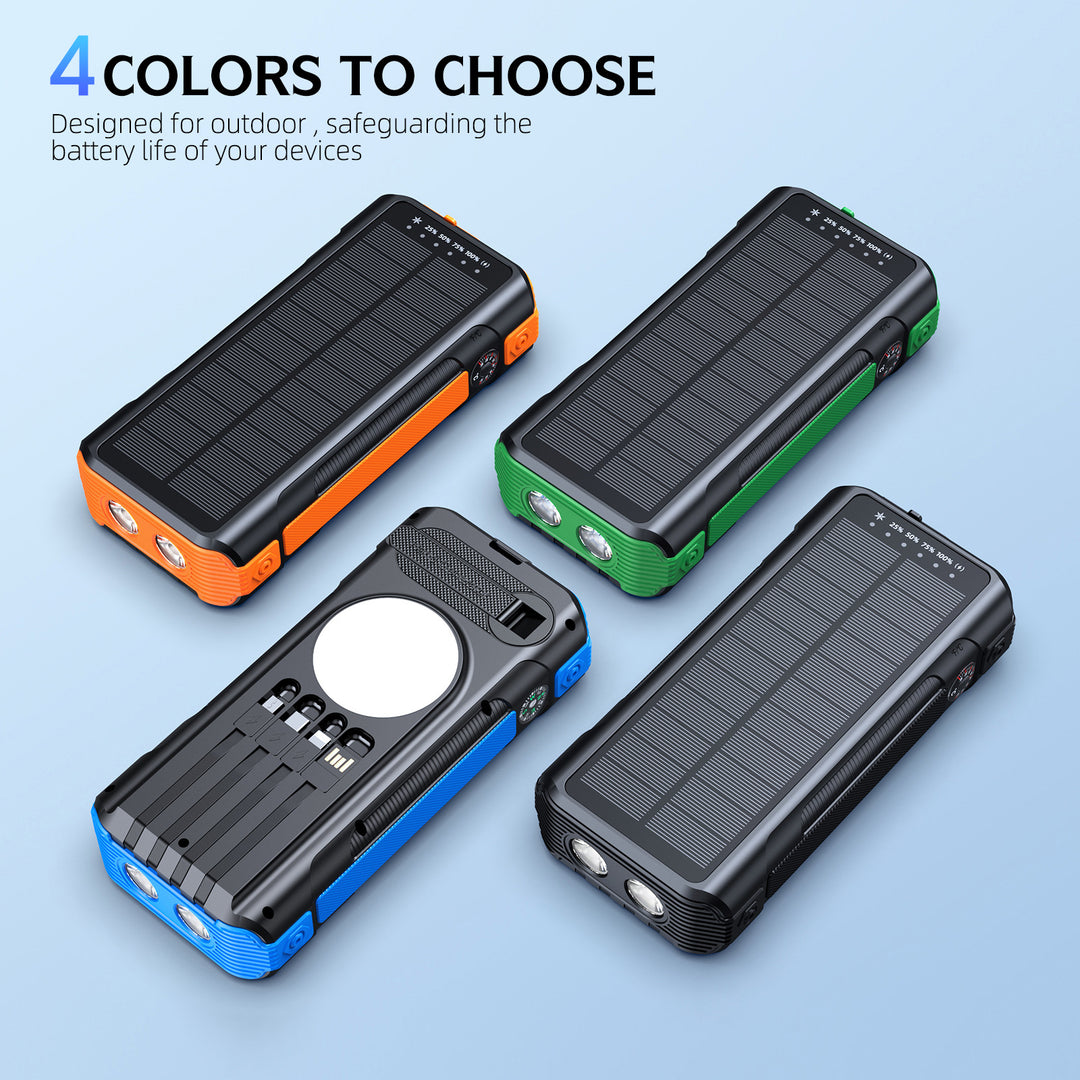 Multifunctional Solar Powerbank with LED Display Bowlift