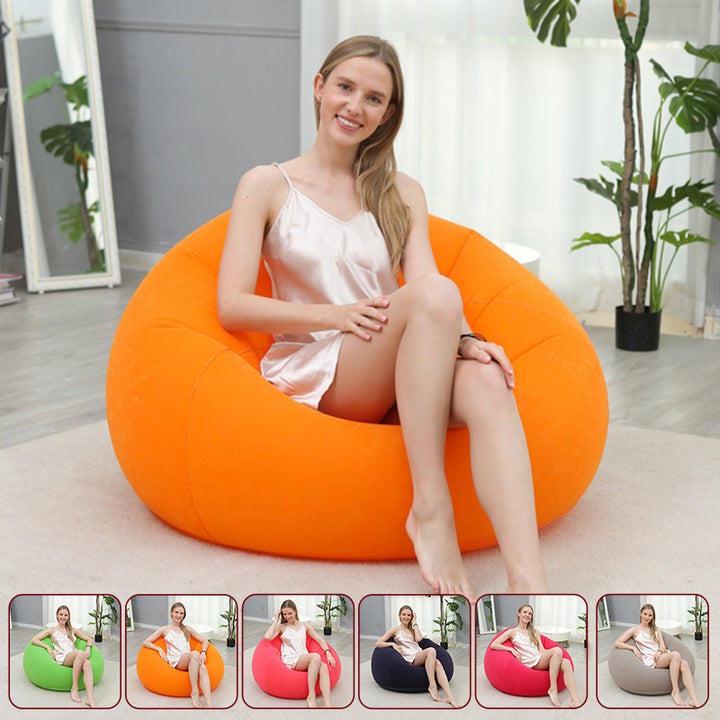 Women's Inflatable Relax Lounge with Footrest Bowlift