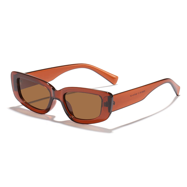 Ladies fashionable Cat-Eye sunglasses with wide plastic frame and UV protection Bowlift