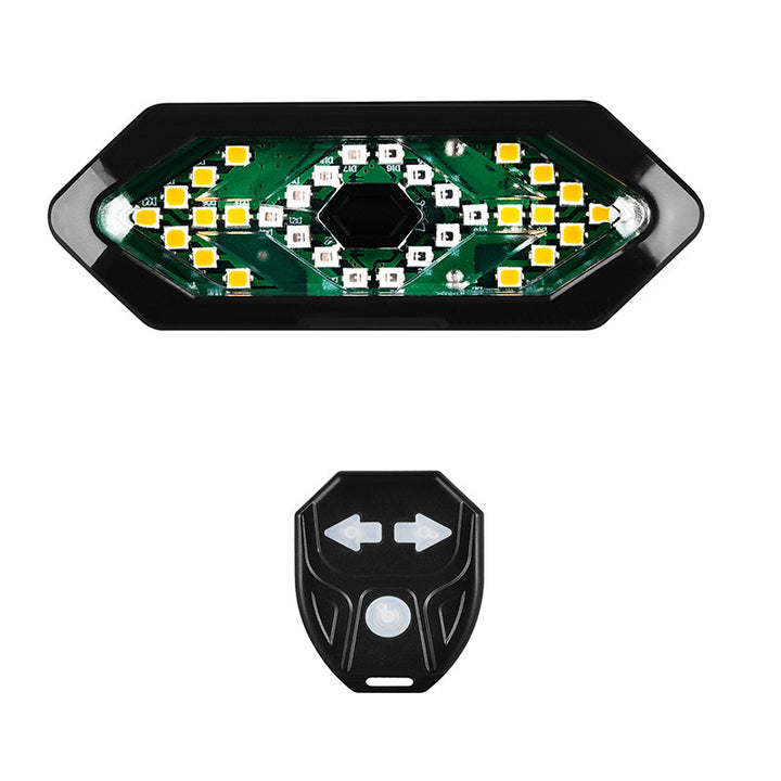 Remote-Controlled LED Bicycle Safety Light Bowlift