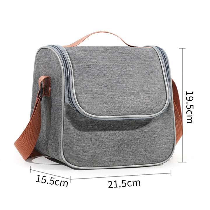 Insulated Lunch Carrier with Adjustable Strap Bowlift