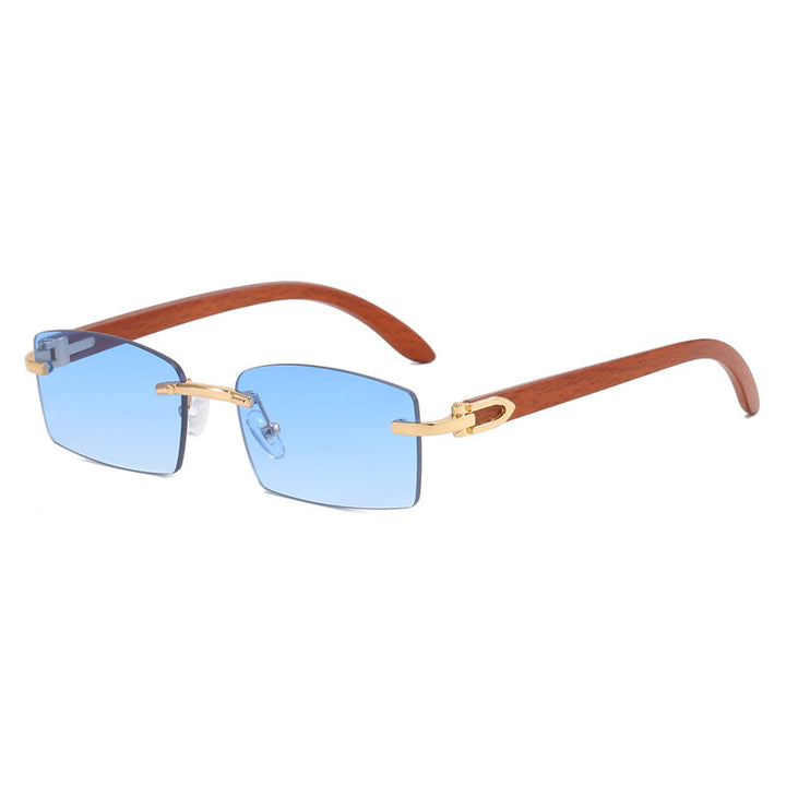 Women's high-quality sunglasses with elegant wooden frame Bowlift