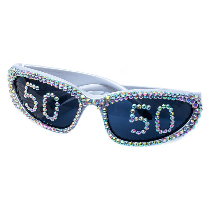 Statement Swarovski Crystal Embellished Sunglasses Bowlift