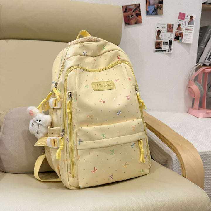 Versatile Patterned Casual Backpack