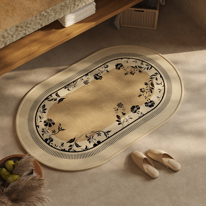 Chic Geometric Design Bath Mat Bowlift