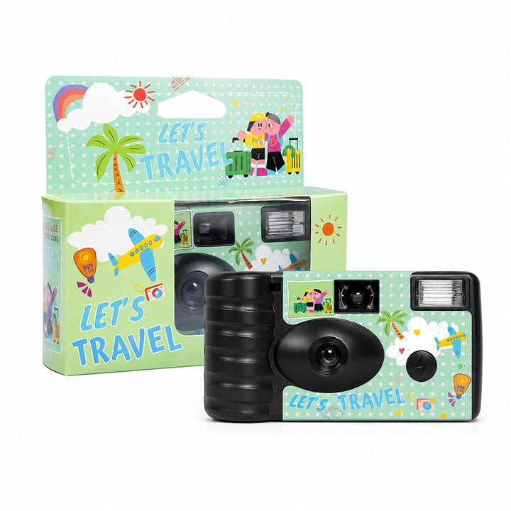 Travel-Themed Disposable Film Camera Bowlift