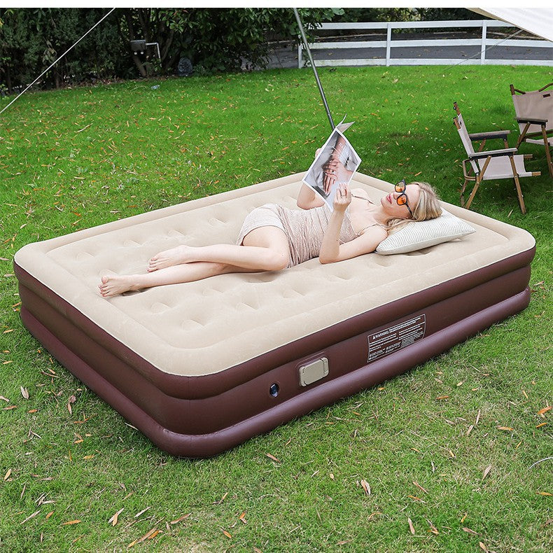 Women's Automatic Inflatable Air Bed with Integrated Pump Bowlift