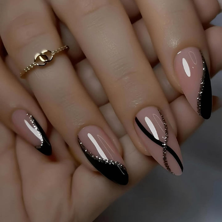 Elegant Stiletto Nail Art Set Bowlift