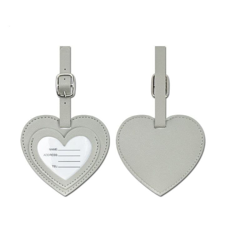 Heart-Shaped Luggage Tag Bowlift