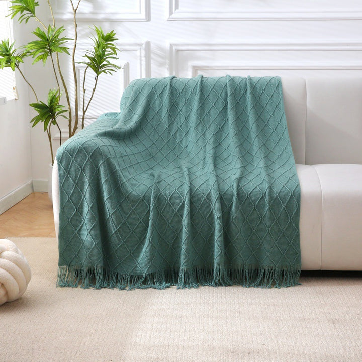Cozy Knitted Blanket