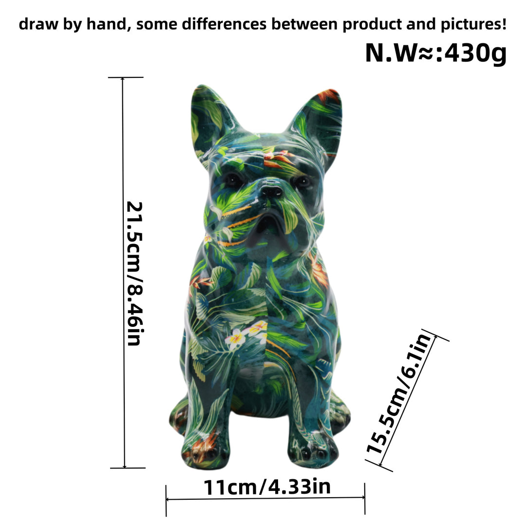 Artistically designed bulldog figure Bowlift