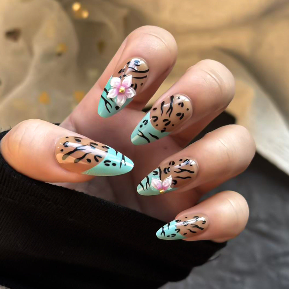 Creative Artistic Press-On Nail Set Bowlift