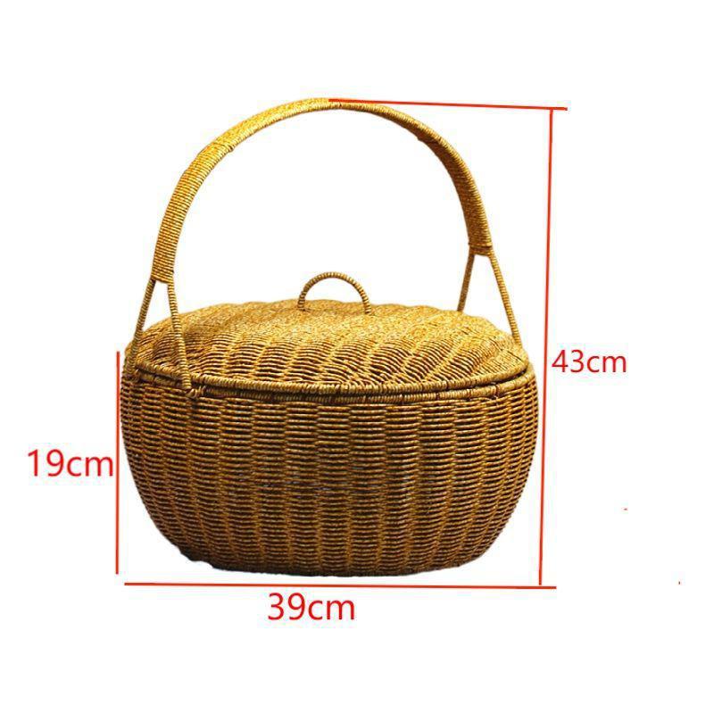 Woven Storage Basket Bowlift