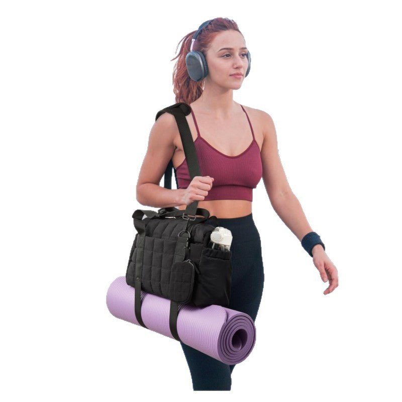 Stylish Padded Gym Duffle Bag Bowlift