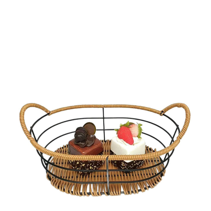 Honeycomb Woven Fruit Basket Bowlift