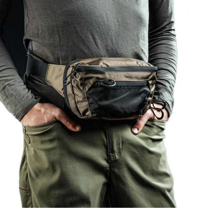 Modular hip bag with versatile compartments Bowlift