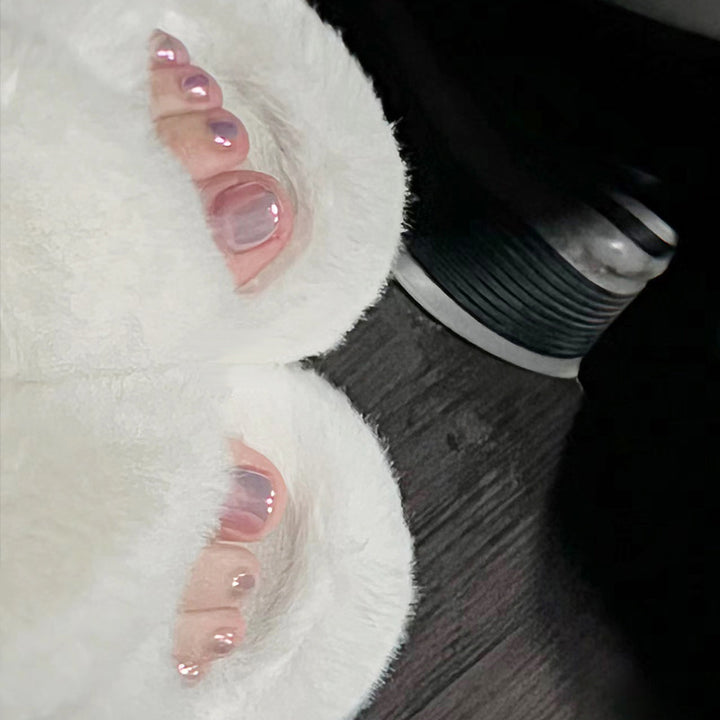 Sparkling Gel Toe Nail Art Bowlift