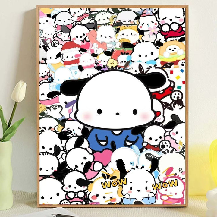 Hello Kitty Character Wall Art Bowlift