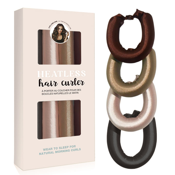 Heatless Hair Curling Rods Set