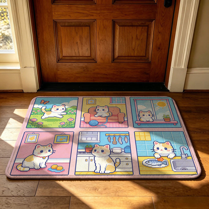 Cartoon-Themed Area Mat