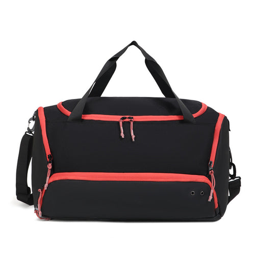 Sport bag with optimal interior and adjustable shoulder strap Bowlift